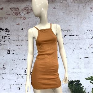 ❗ CLEARANCE ❗ NWOT Ribbed Bodycon Square Neck Mini Dress by double zero